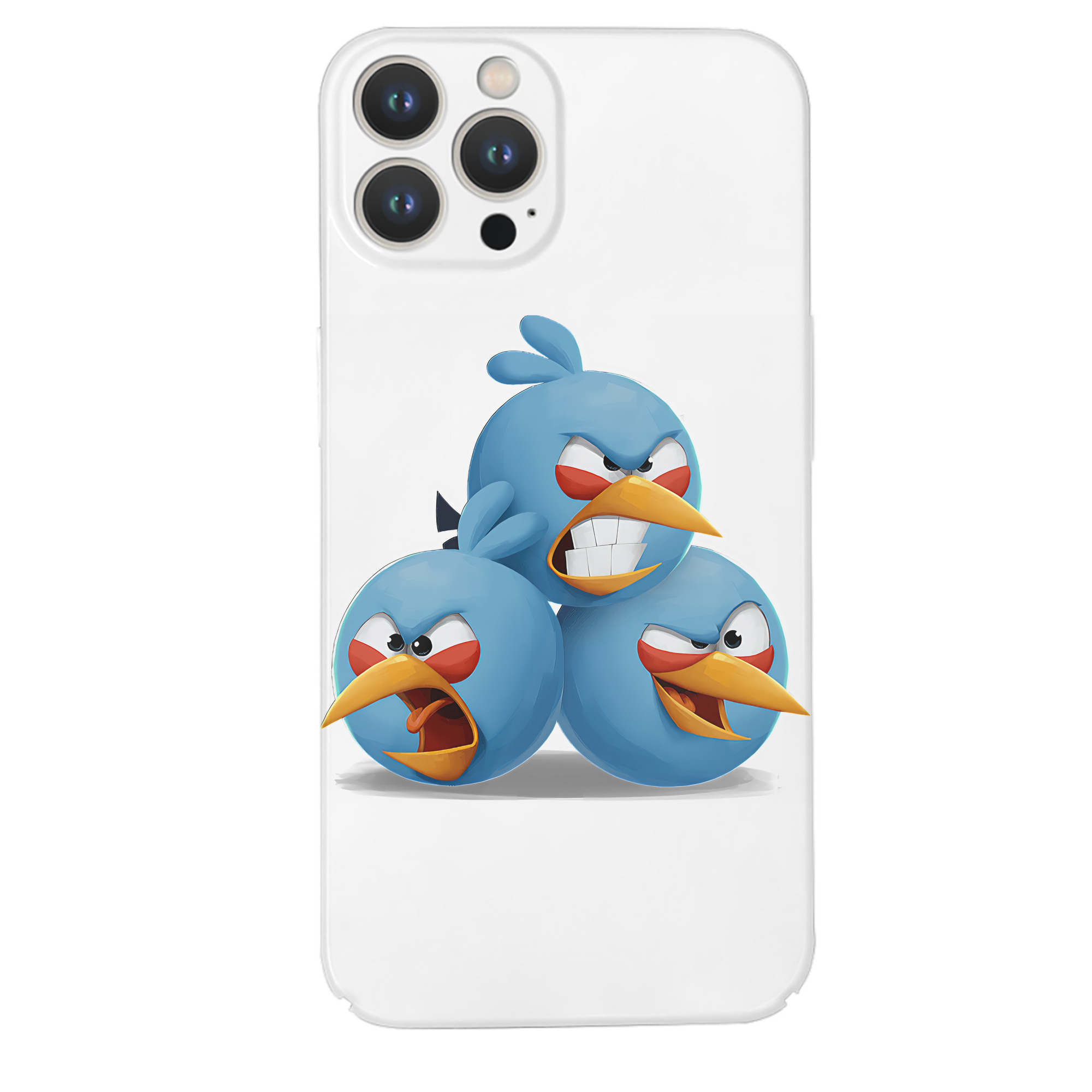 （画像用） Angry Birds アングリーバード 【iPhone 14シリーズ対応】ハードケース